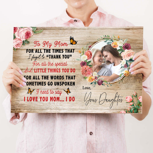 Mother's Day Sign I Need To Say I Love You Mom