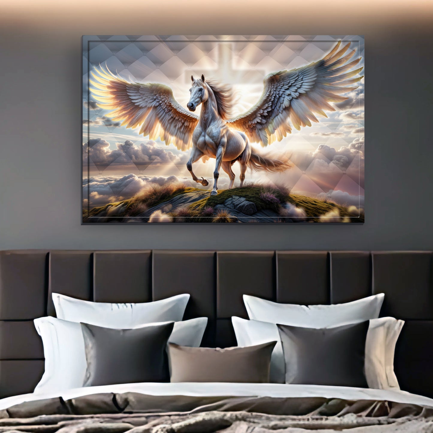 3D Horse Faith Wall Art VI