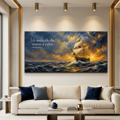 He Maketh the Storm Calm - Psalm 107:29