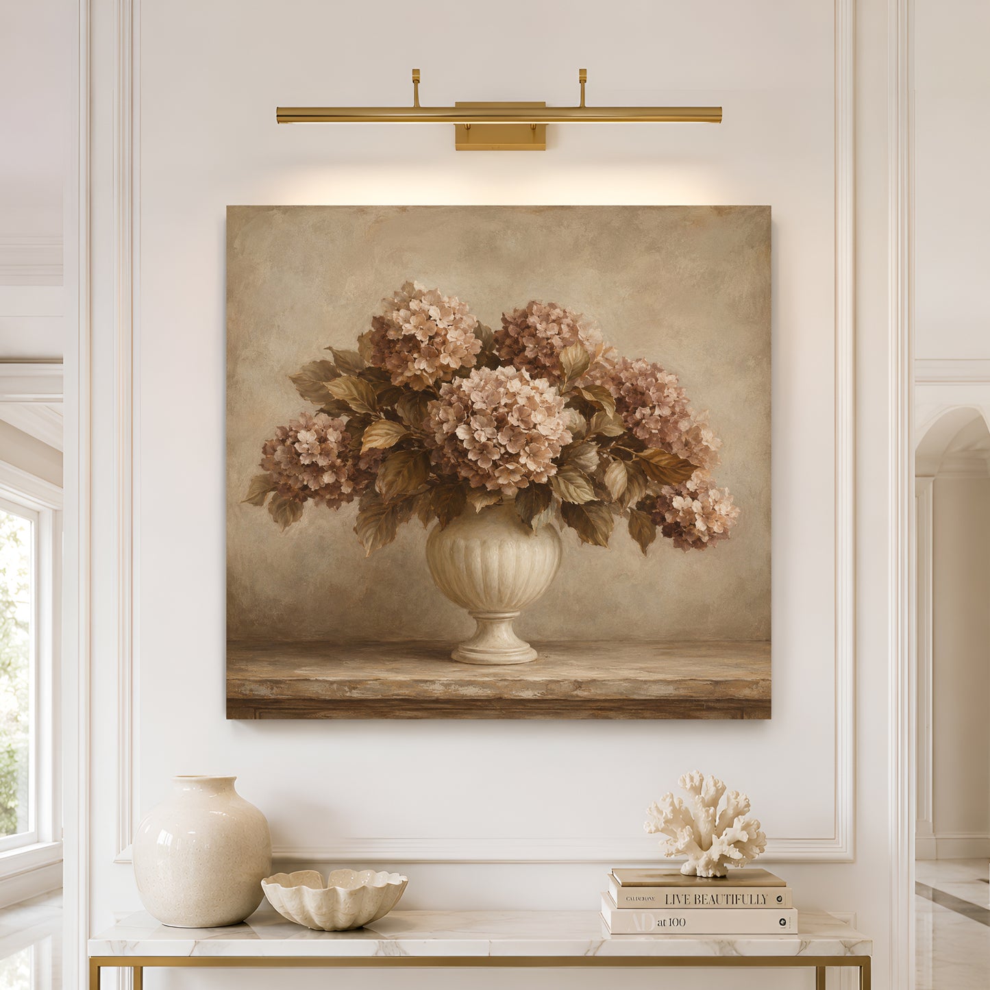 Vintage Hydrangea Elegance