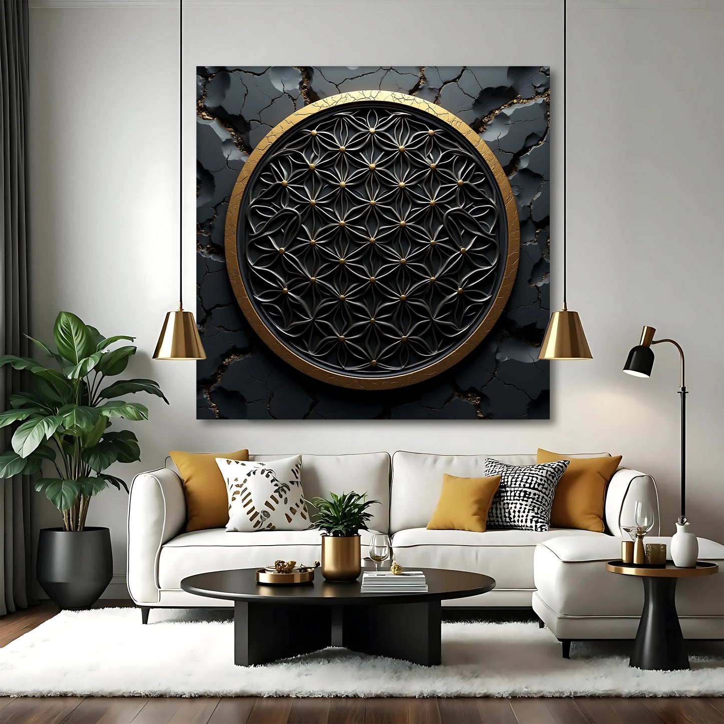 Flower Of Life Wall Art III