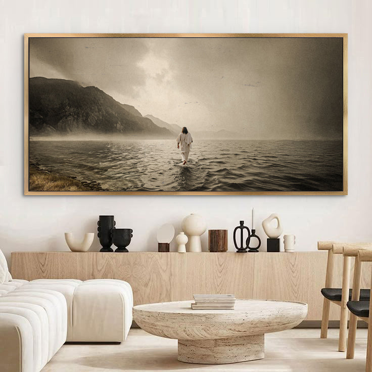 Walking On Water - Faith Wall Art V