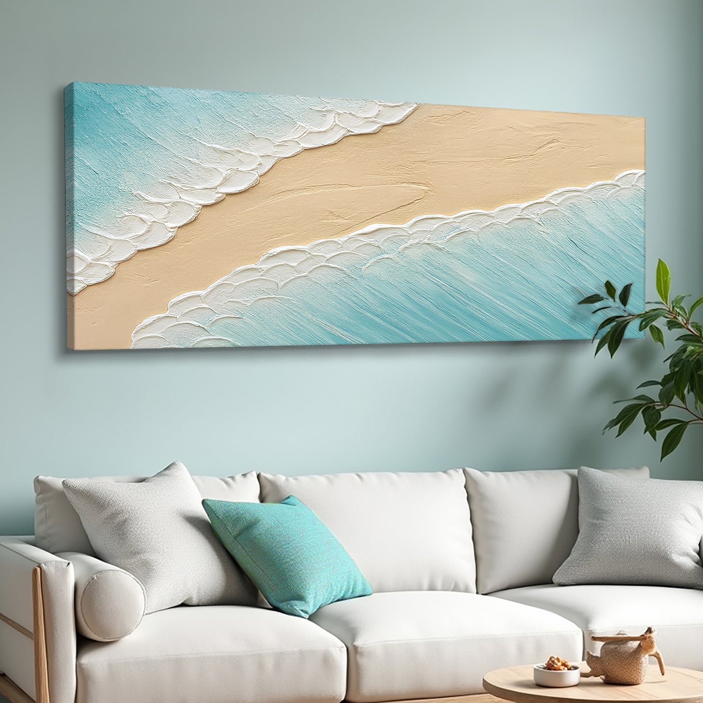 Divided Tides Wall Art