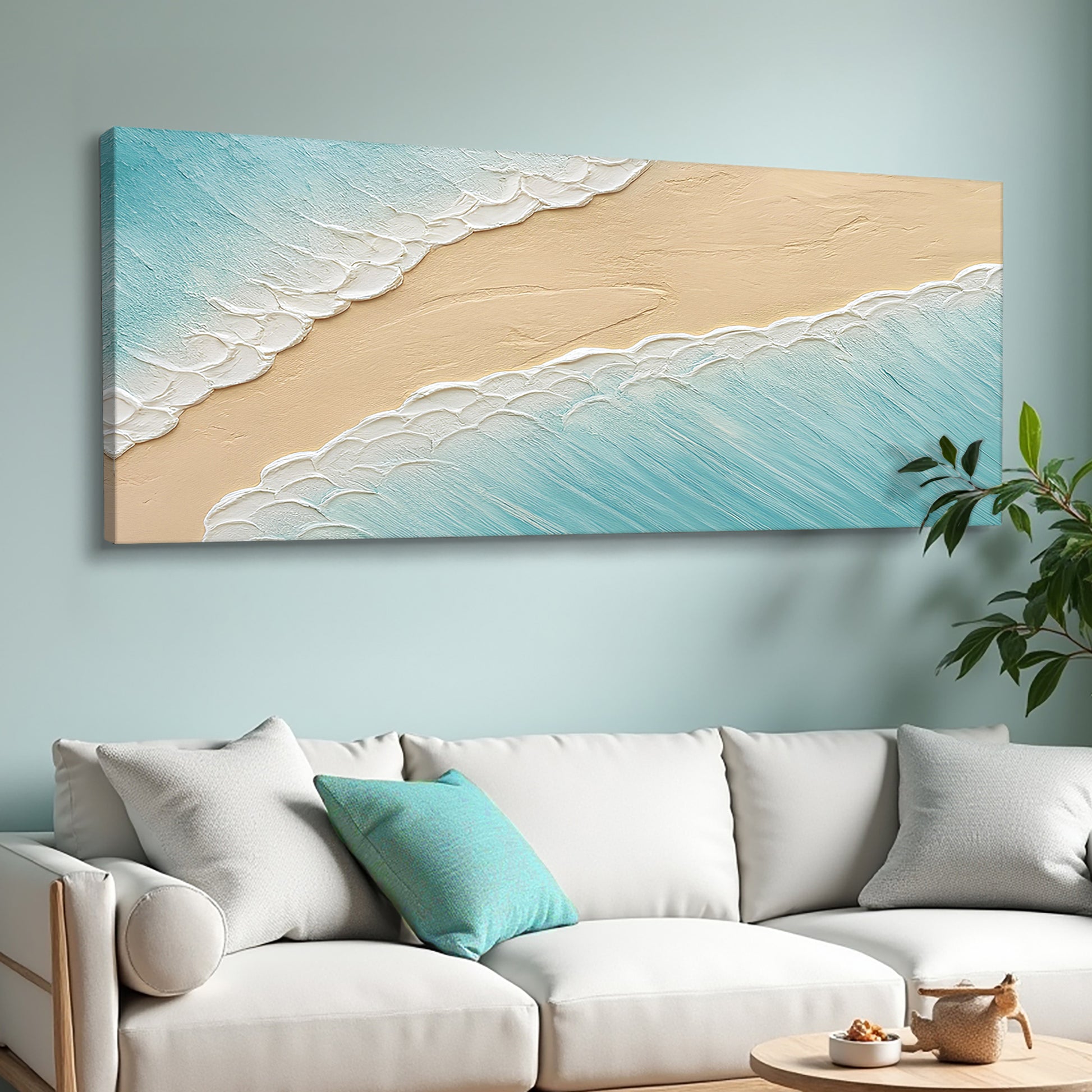 Divided Tides Wall Art