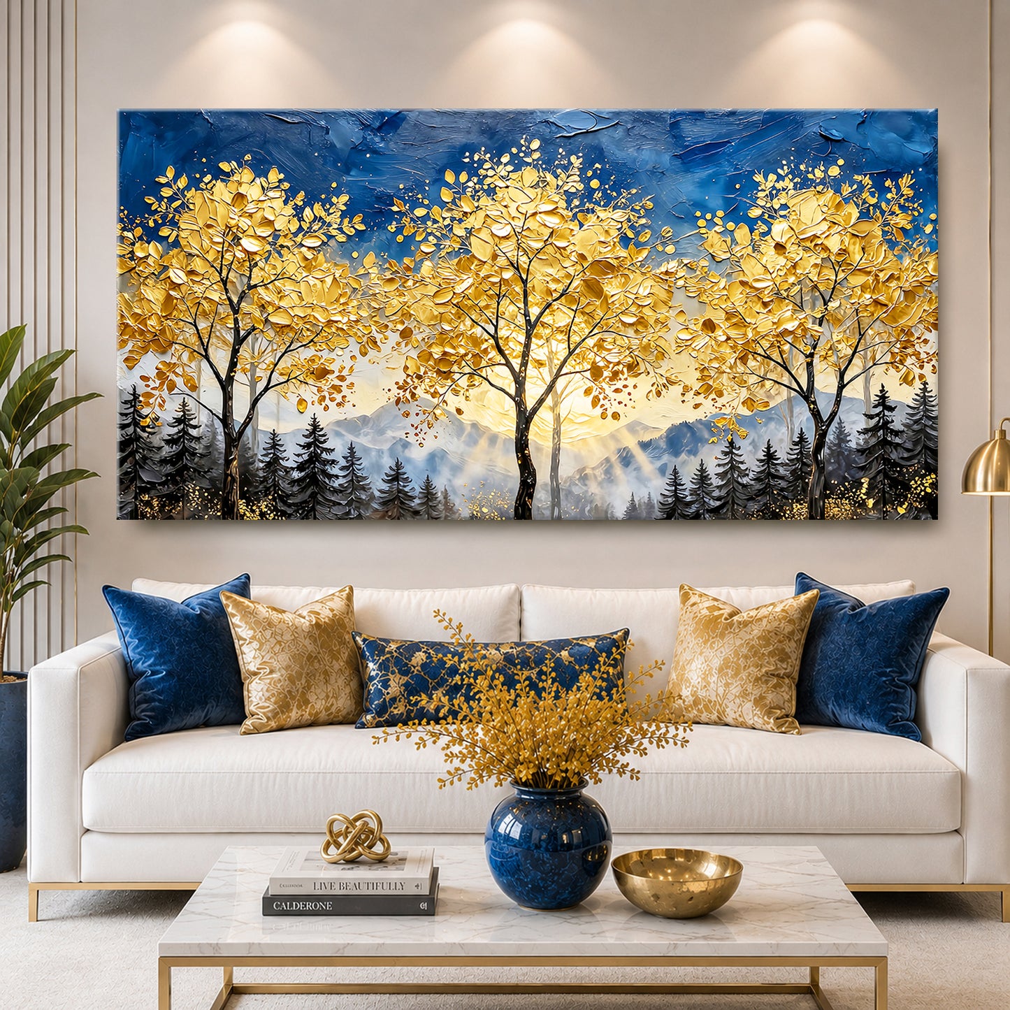 Golden Twilight Forest
