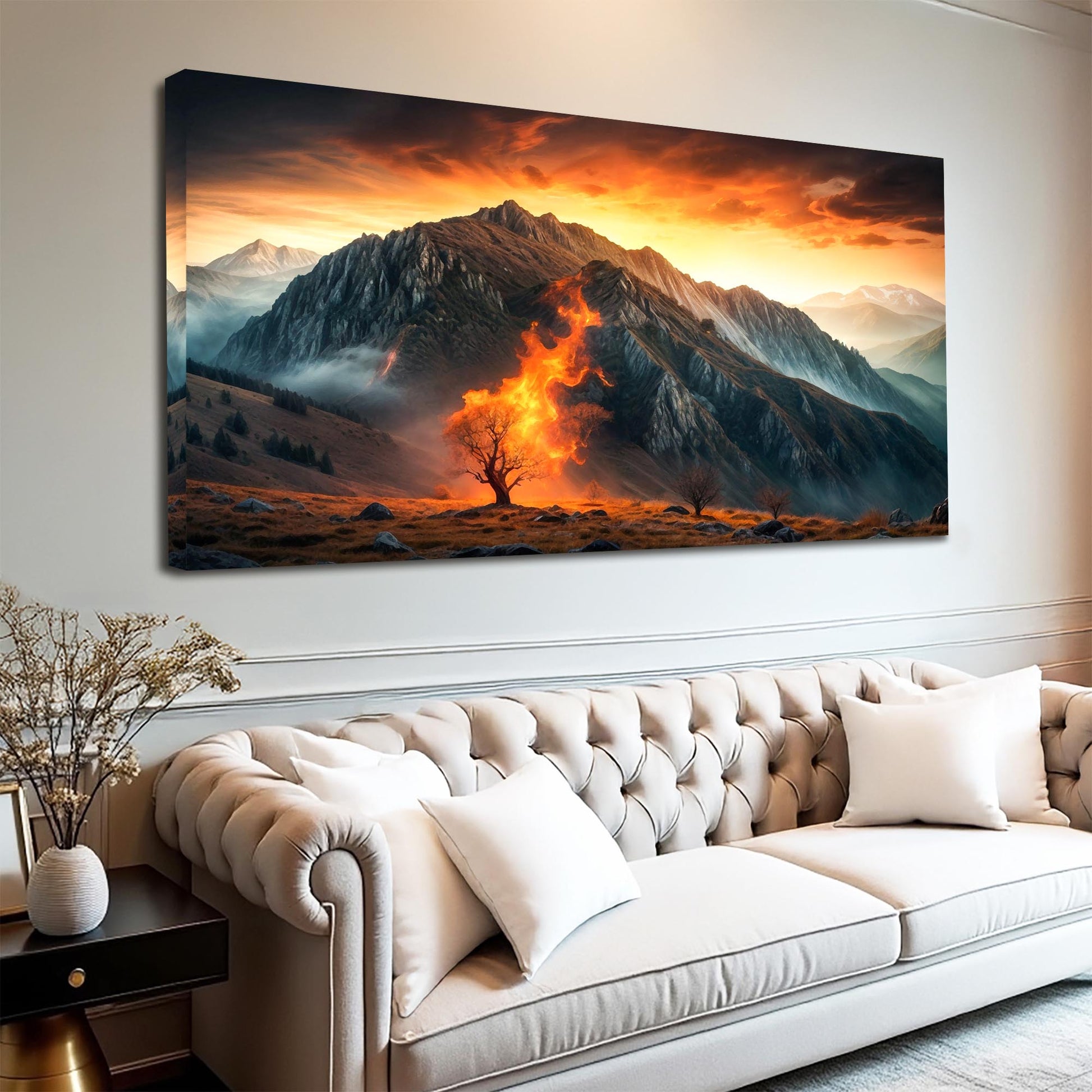 Burning Bush - Faith Wall Art XIII