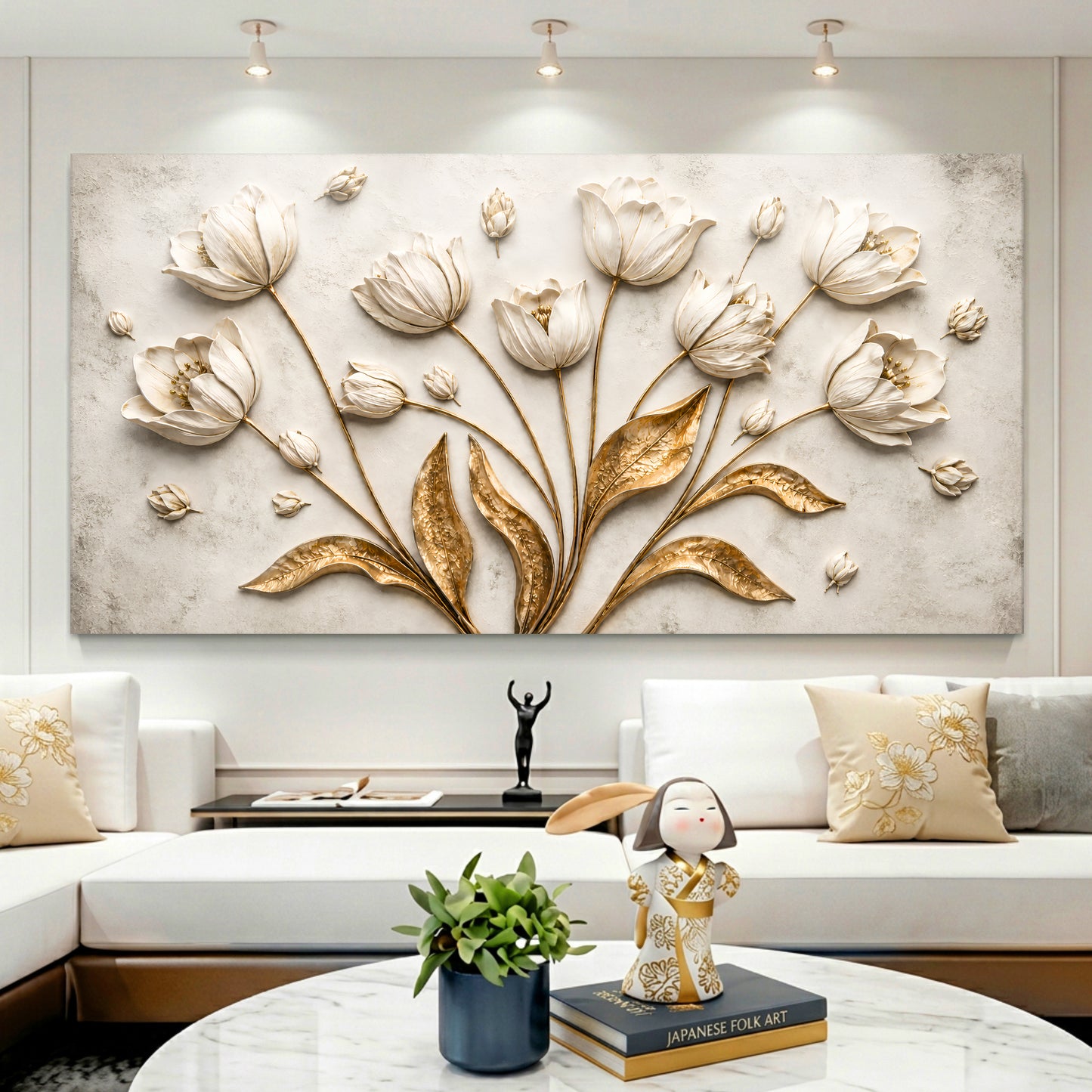 Ivory Magnolia Elegance