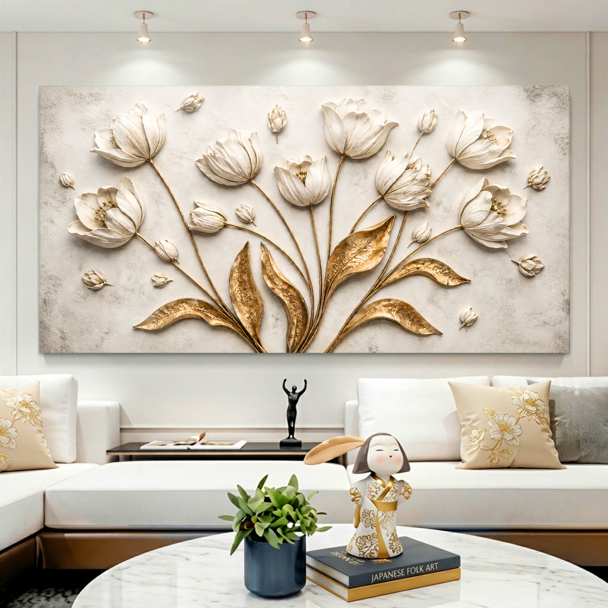 Ivory Magnolia Elegance
