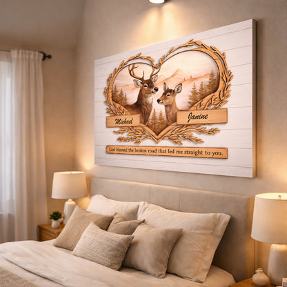 Custom Deer Gift Wall Sign