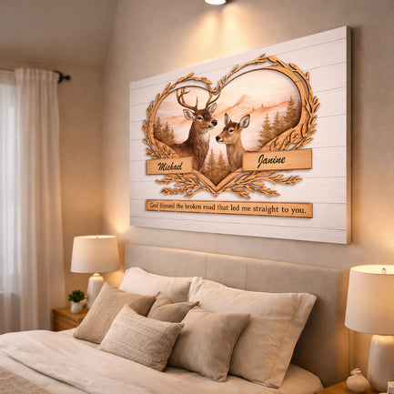 Custom Deer Gift Wall Sign