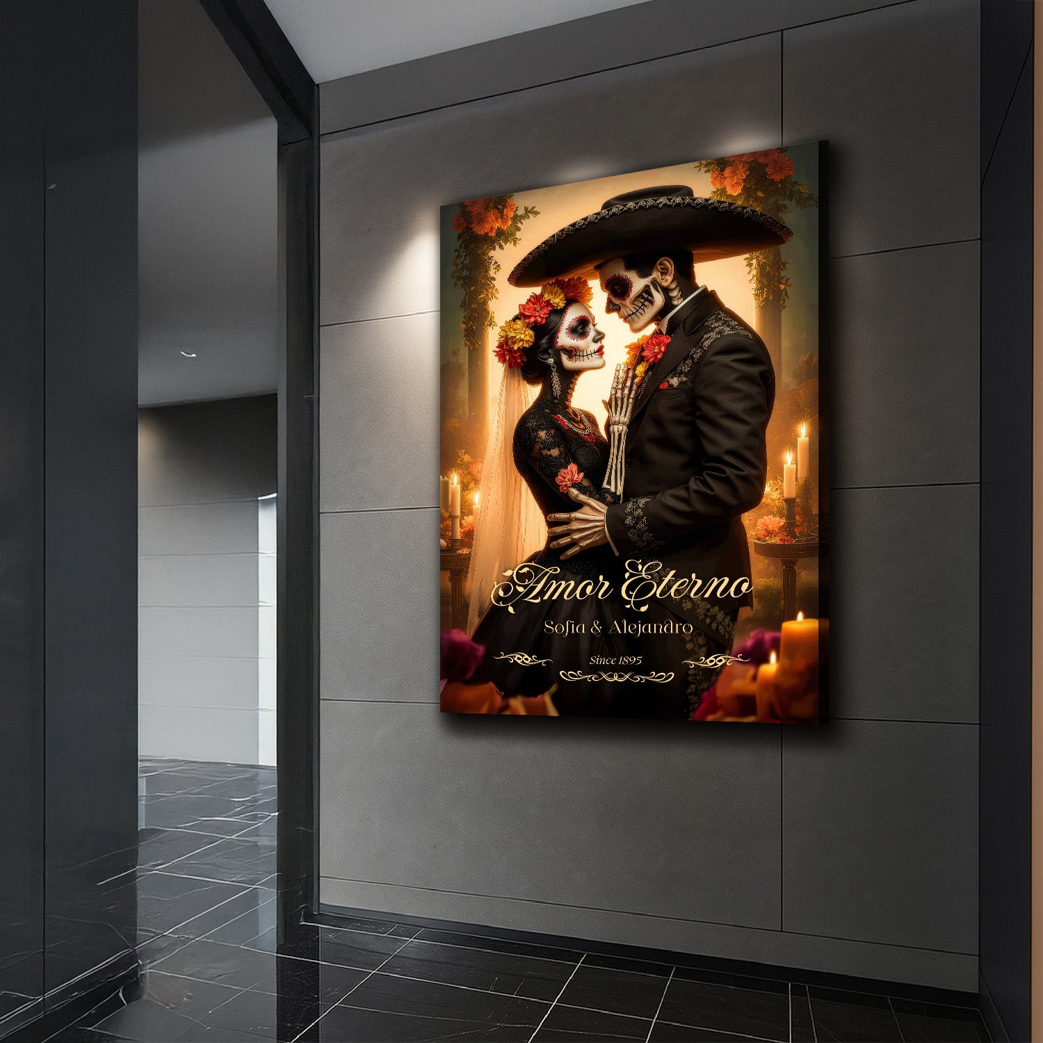 Personalized Eternal Love Halloween Sign