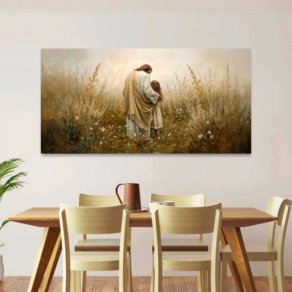 Love of Christ Abstract Faith Wall Art