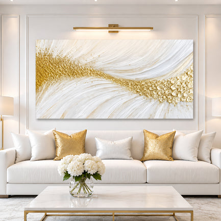 Golden Radiant Flow