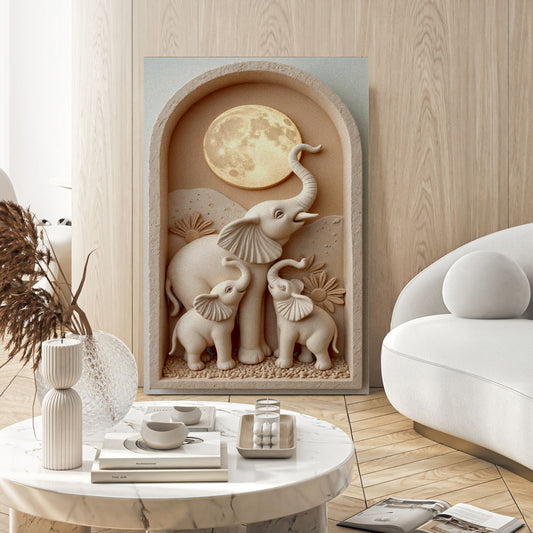 Elephant Harmony Wall Art