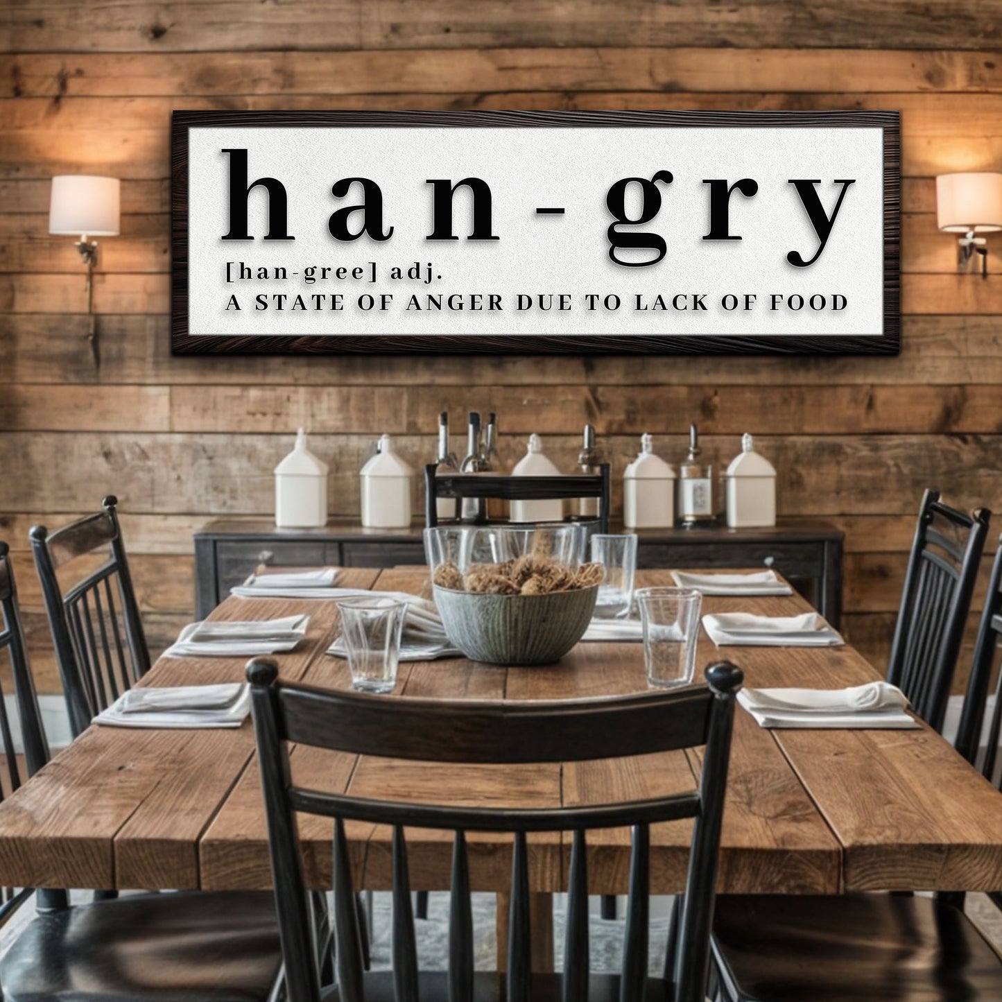 Hangry Kitchen Sign