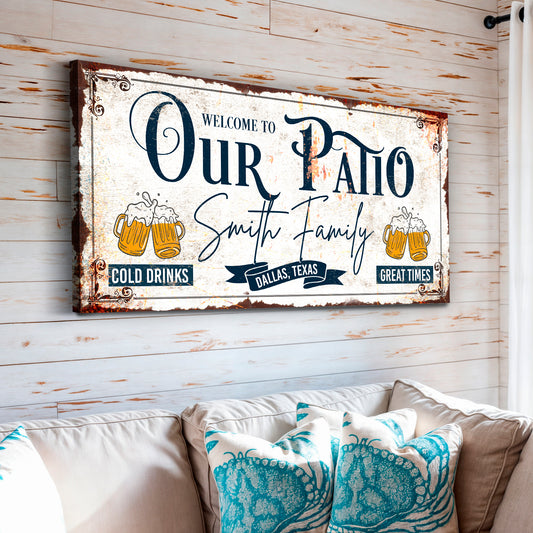 Personalized Patio Sign III