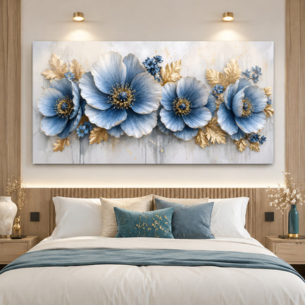 Azure Blossom Symphony