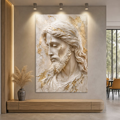 Ivory Jesus Portrait