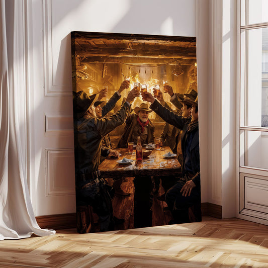 Cowboys Last Round Wall Art