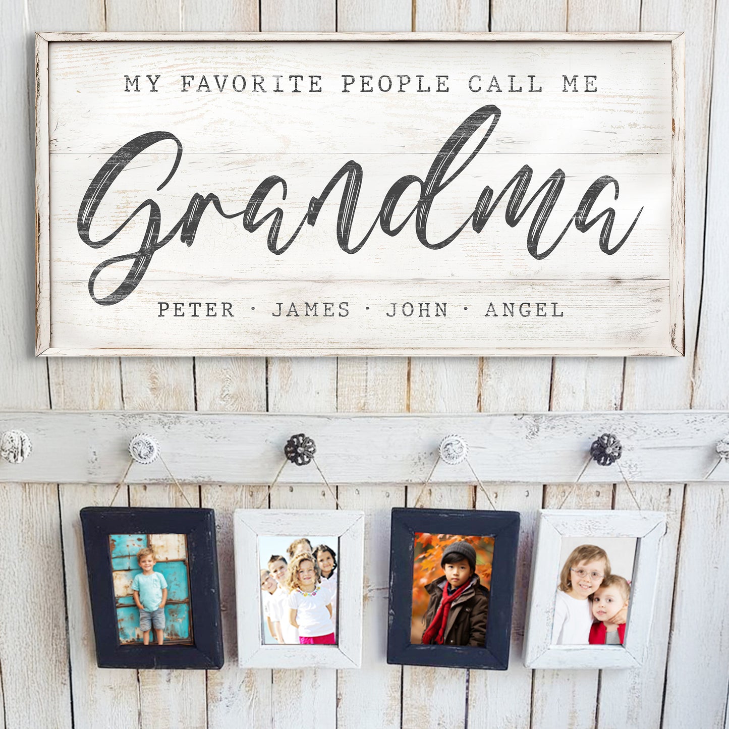 My Favorite People Call Me Grandma Sign II