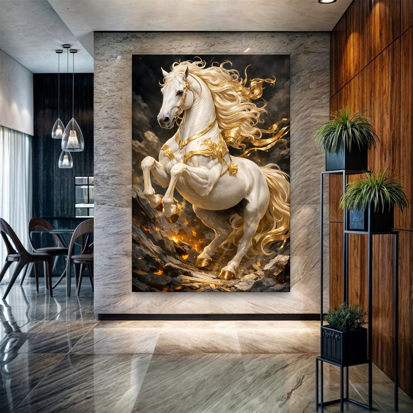 Celestial Stallion Wall Art