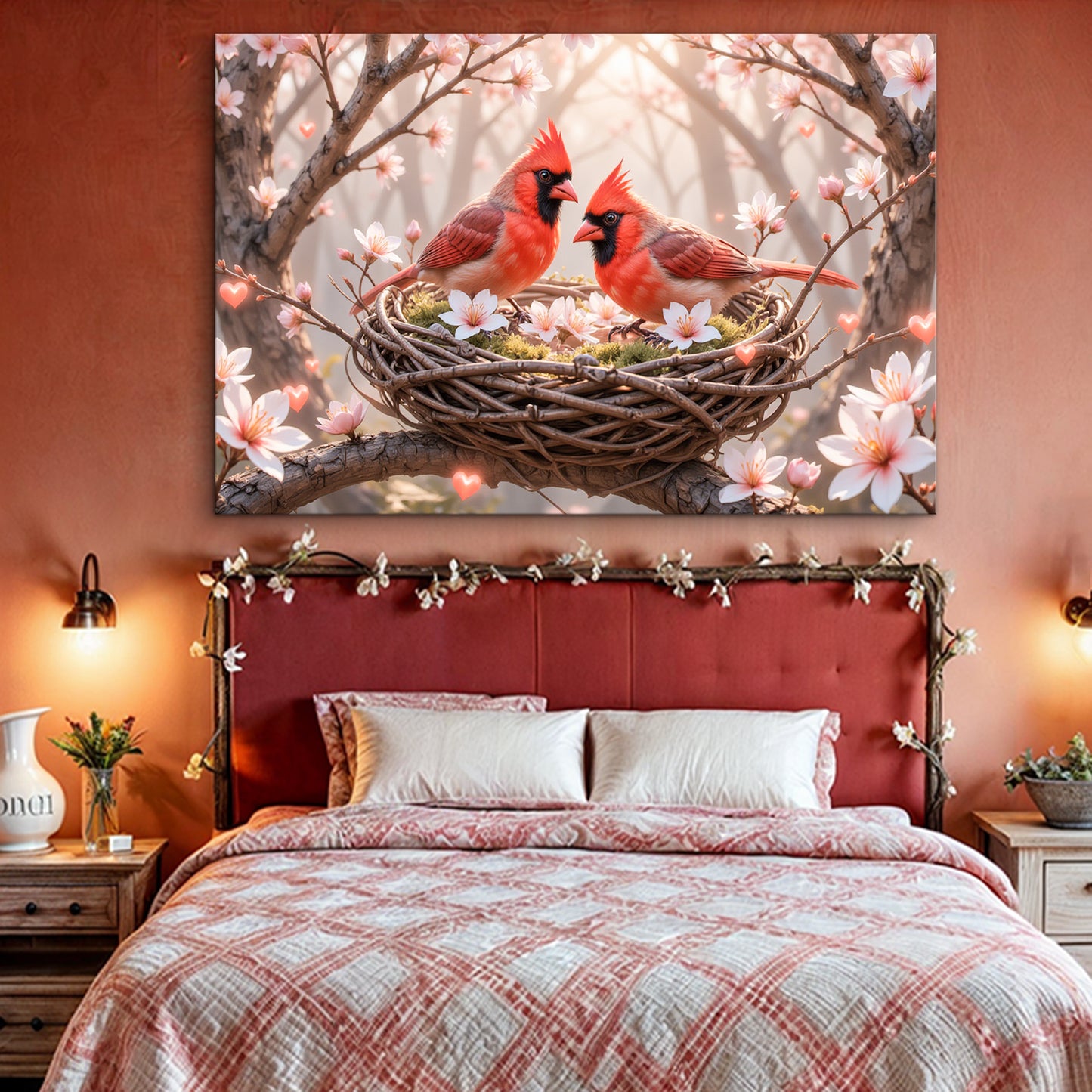 3D Cardinals Wall Art