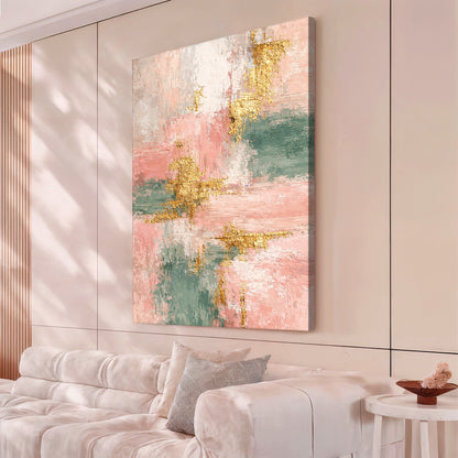Fragments of Soft Gold Wall Art