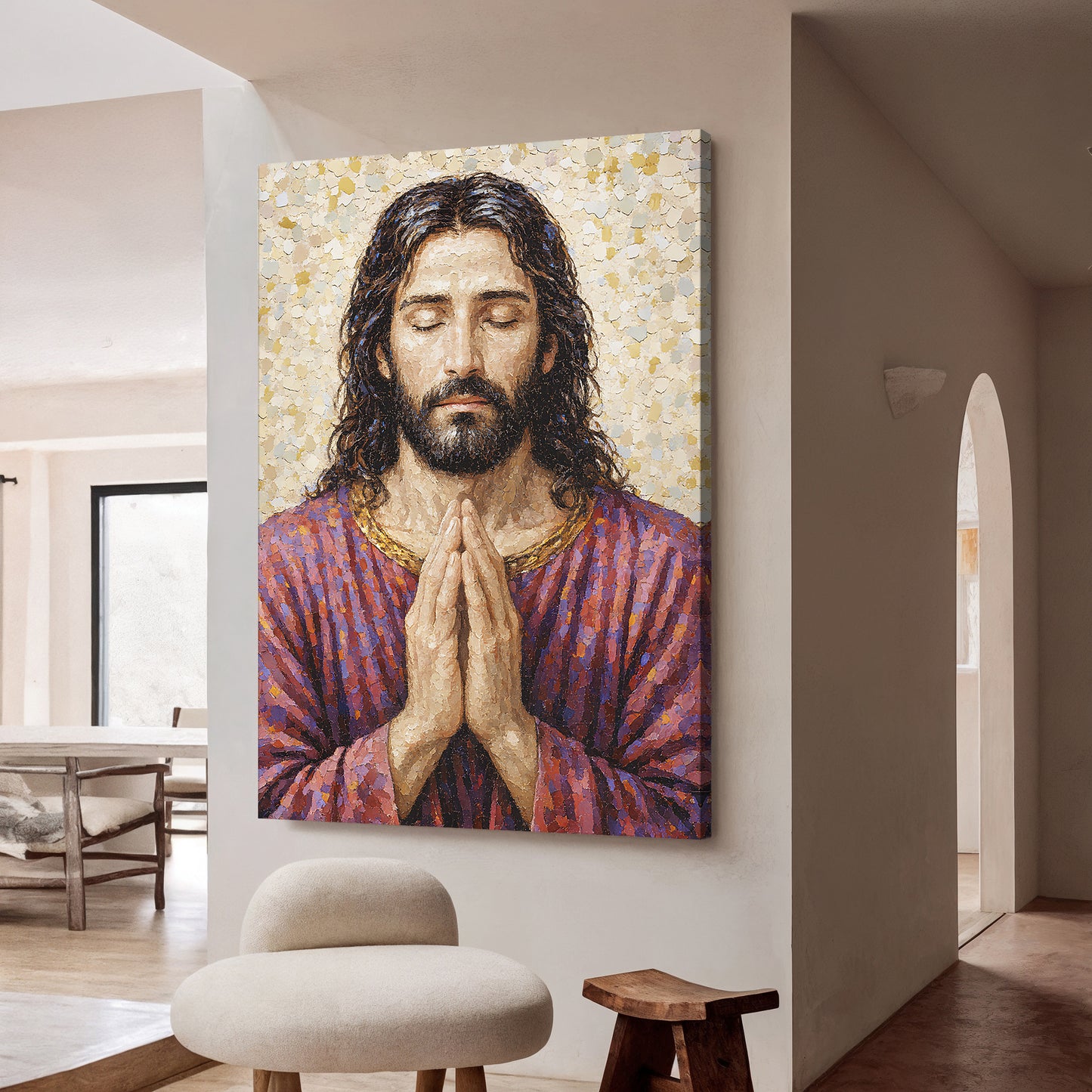 Jesus Portrait Faith Wall Art