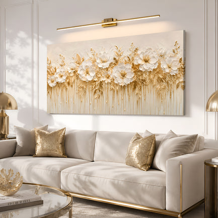 Ivory Blossom Symphony Wall Art