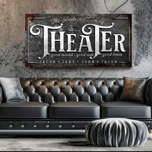 Theater Sign V  - Image by Tailored Canvases