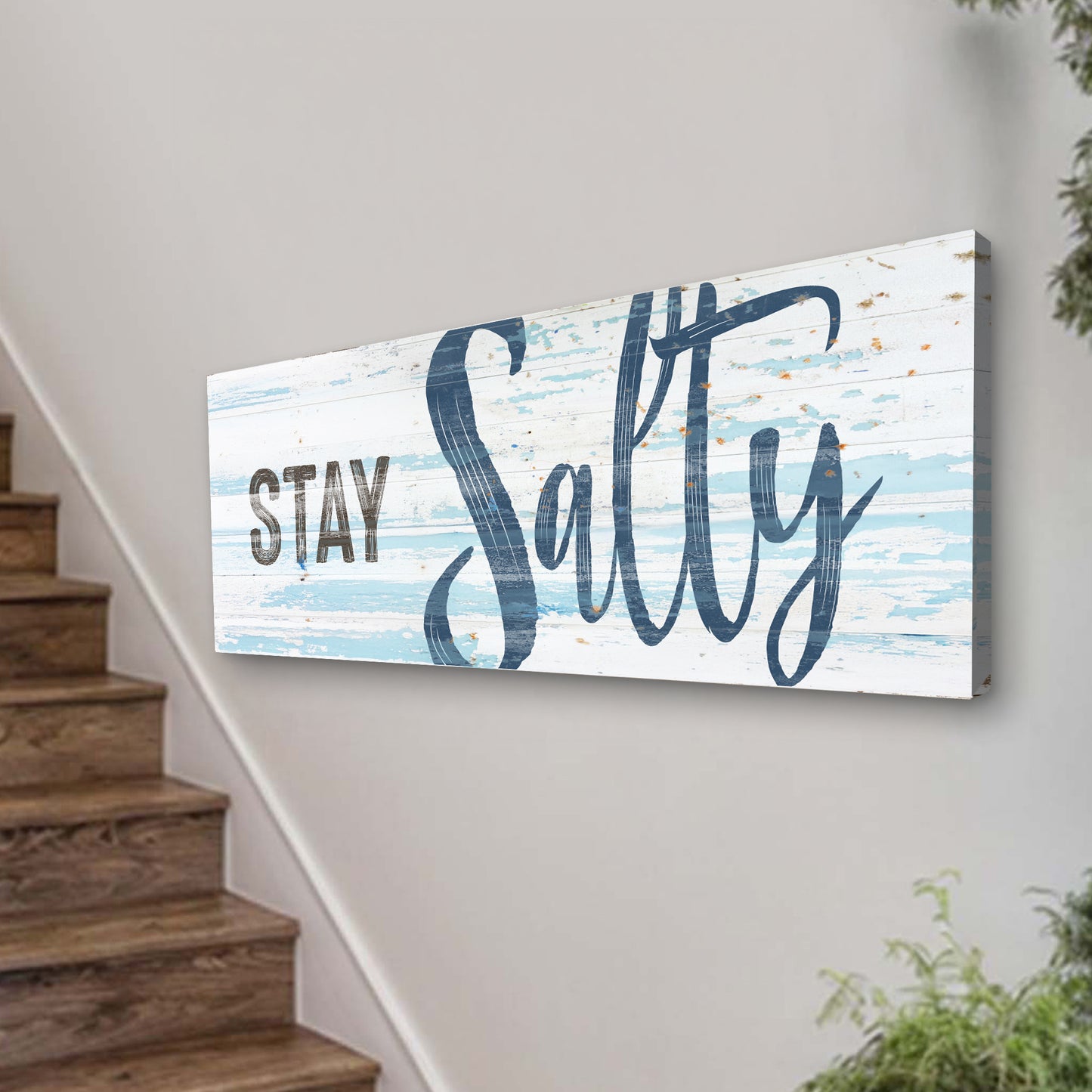 Stay Salty Coastal Sign IX