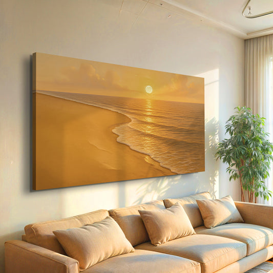 Beach Shoreline Coastal Wall Art X