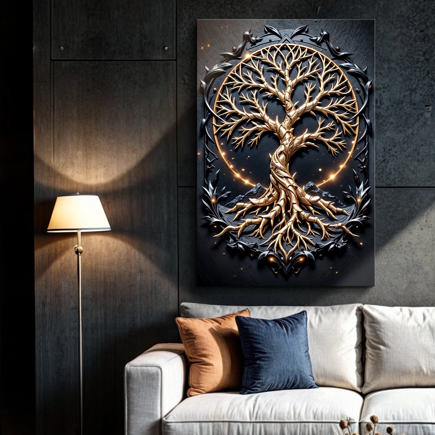 3D Celtic Tree of Life Wall Art II