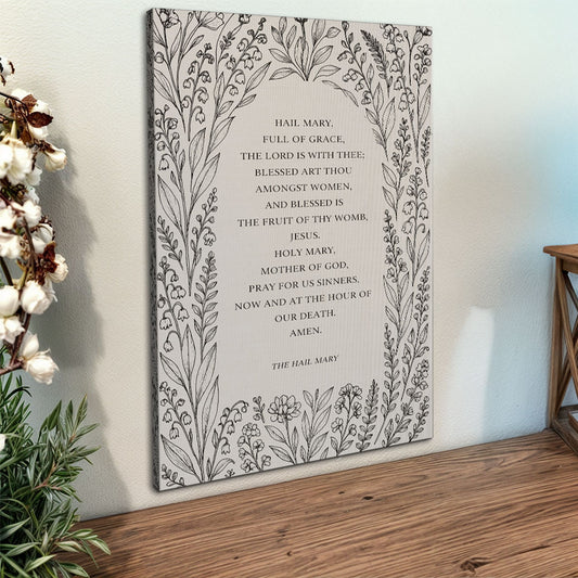 The Hail Mary Faith Sign V