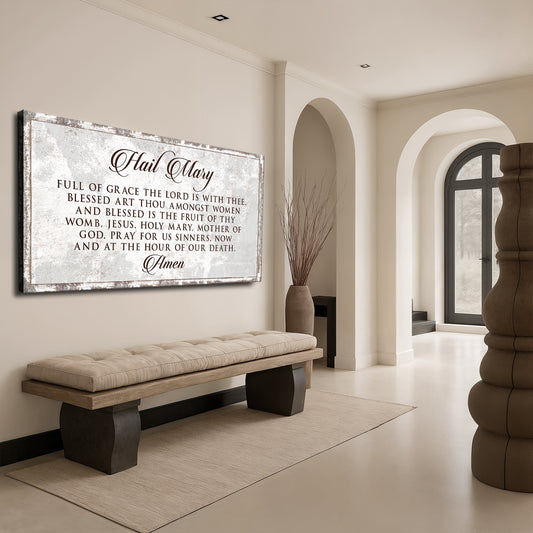 The Hail Mary Faith Sign II