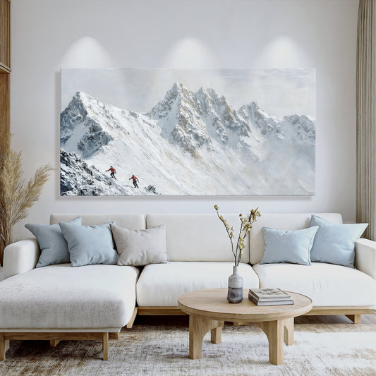Pastel Mountain Art Wall Art