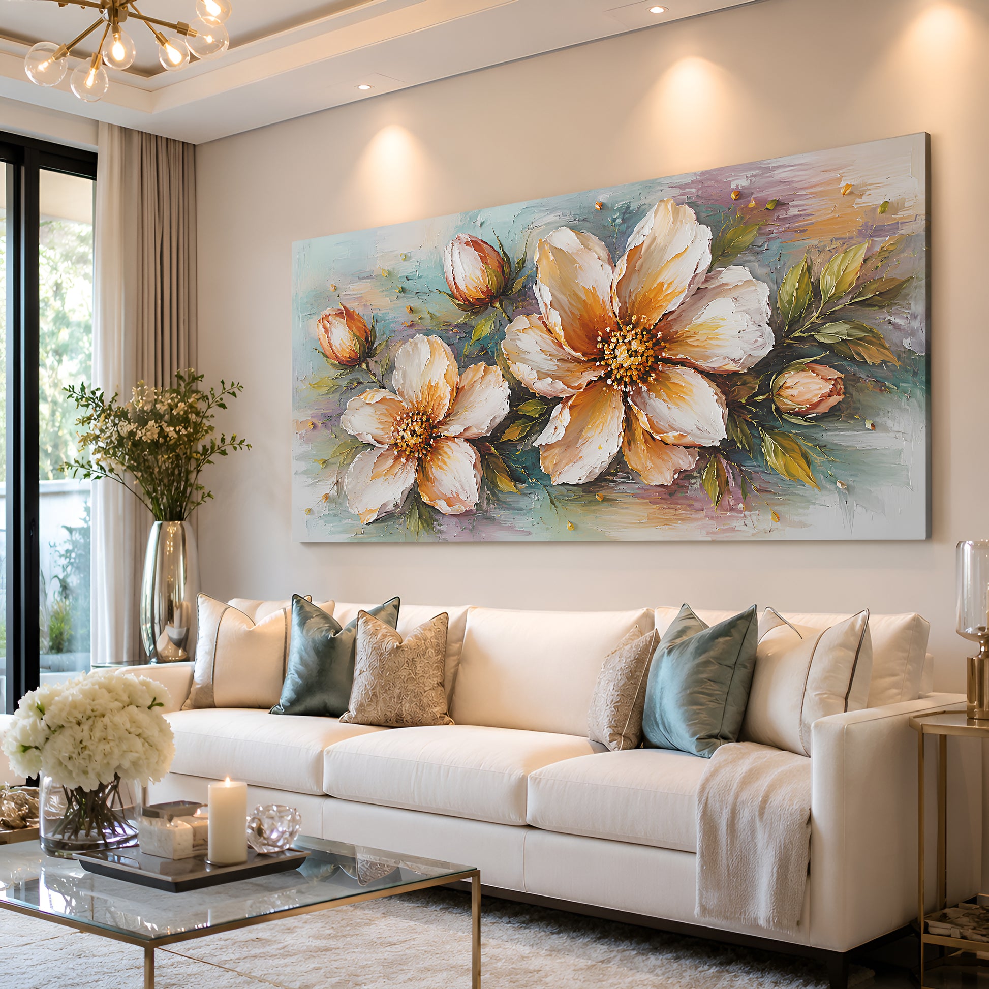 Golden Bloom Serenity