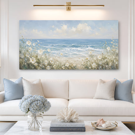 Coastal Wildflower Serenity