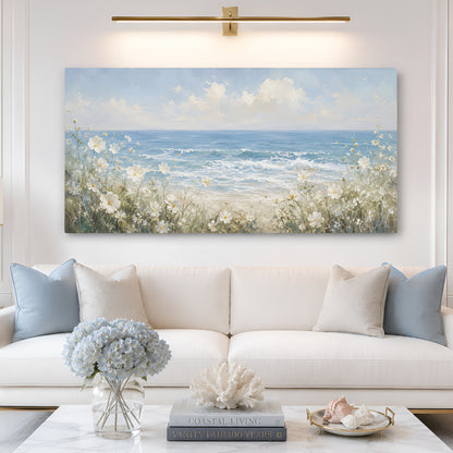 Coastal Wildflower Serenity