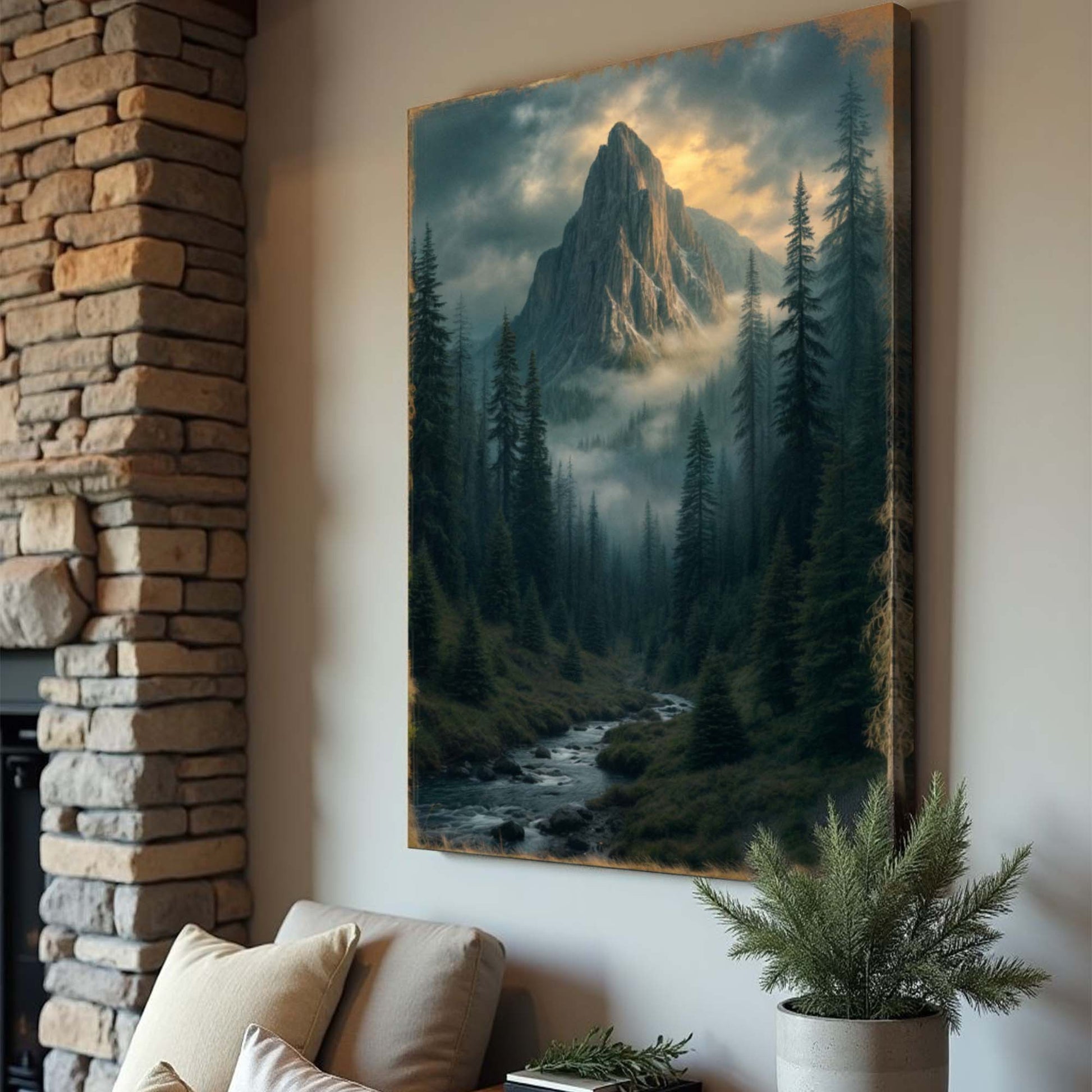 Sanctuary of the Peak Wall Art