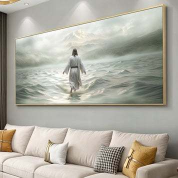 Walking on Water - Faith Wall Art VIII