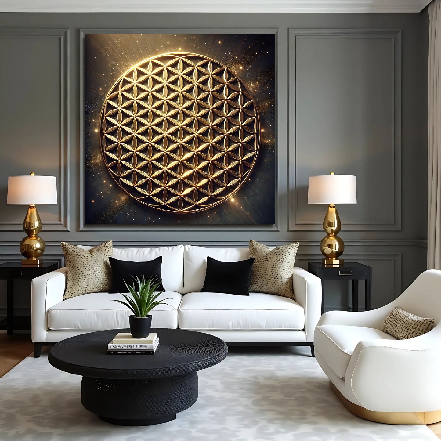 Flower Of Life Wall Art V