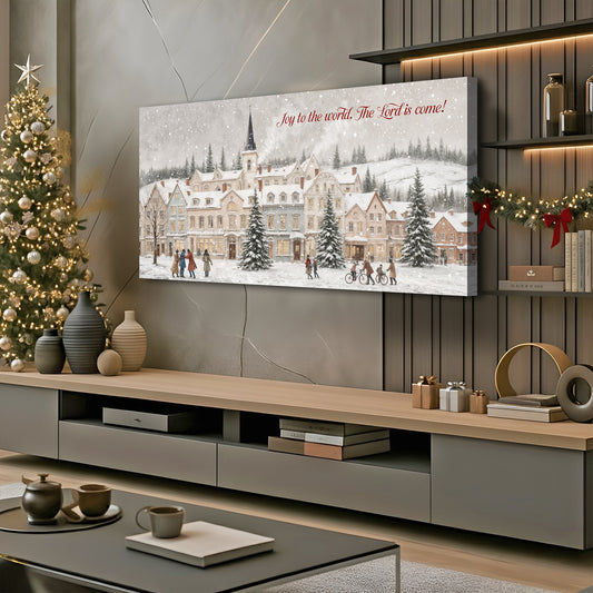 Joy To the World Christmas Wall Sign