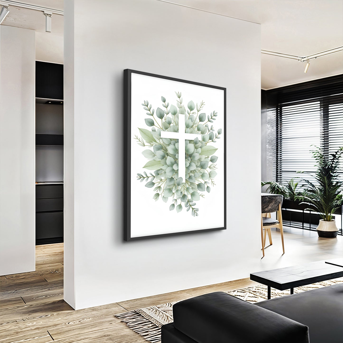 Minimalist Cross Faith Wall Art