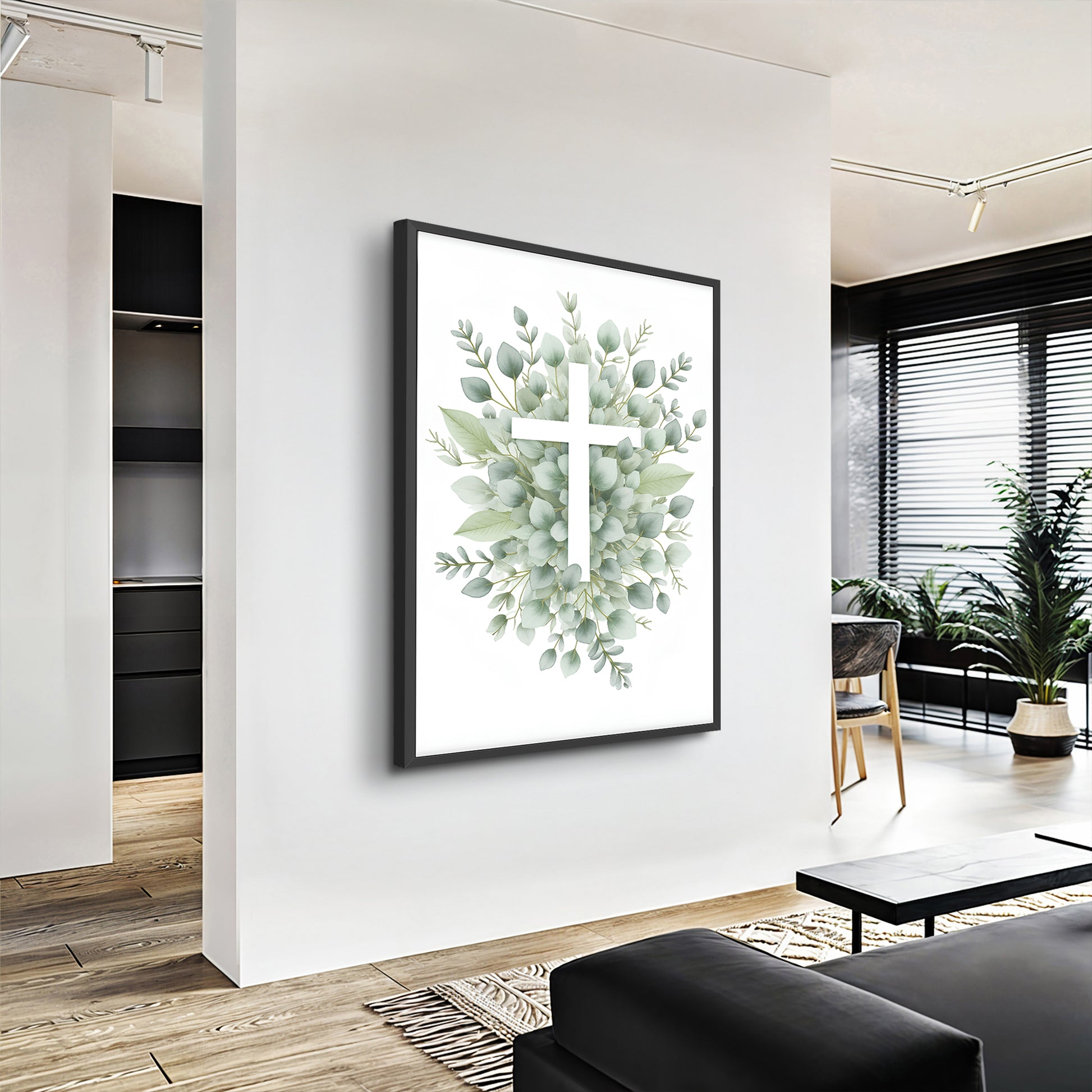 Minimalist Cross Faith Wall Art