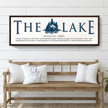 The Definition of Lake Sign II