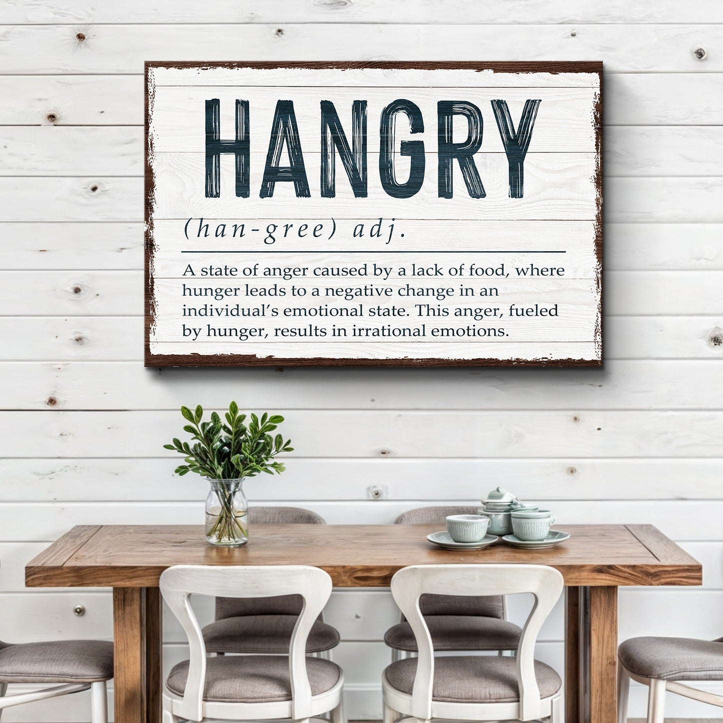 Hangry Kitchen Sign II