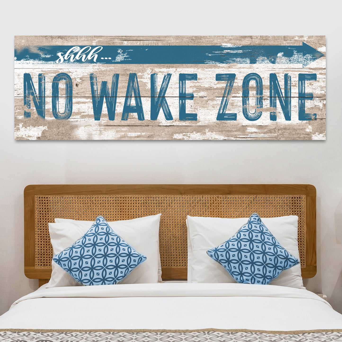 No Wake Zone Sign XIV