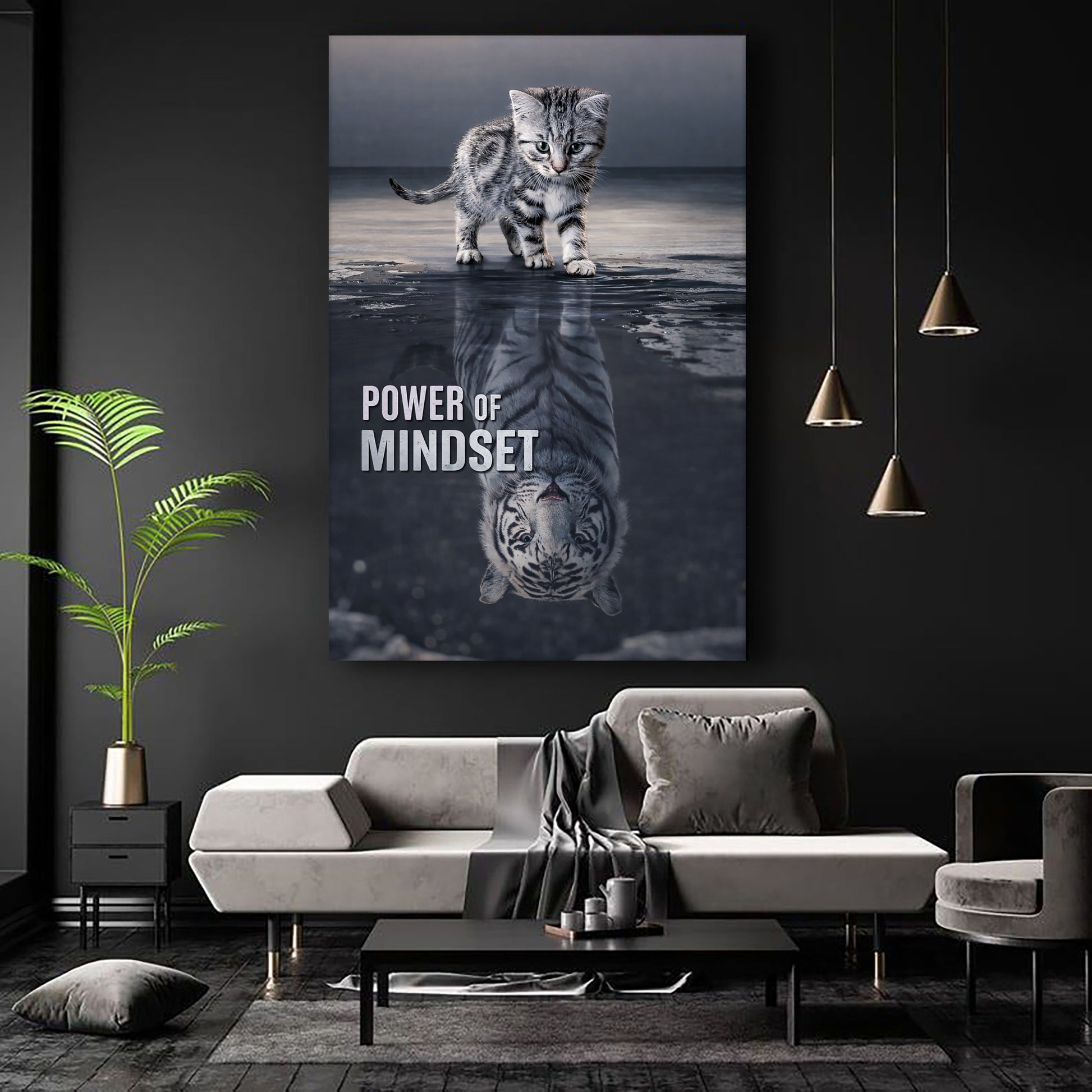 Mindset Is Everything Wall Sign