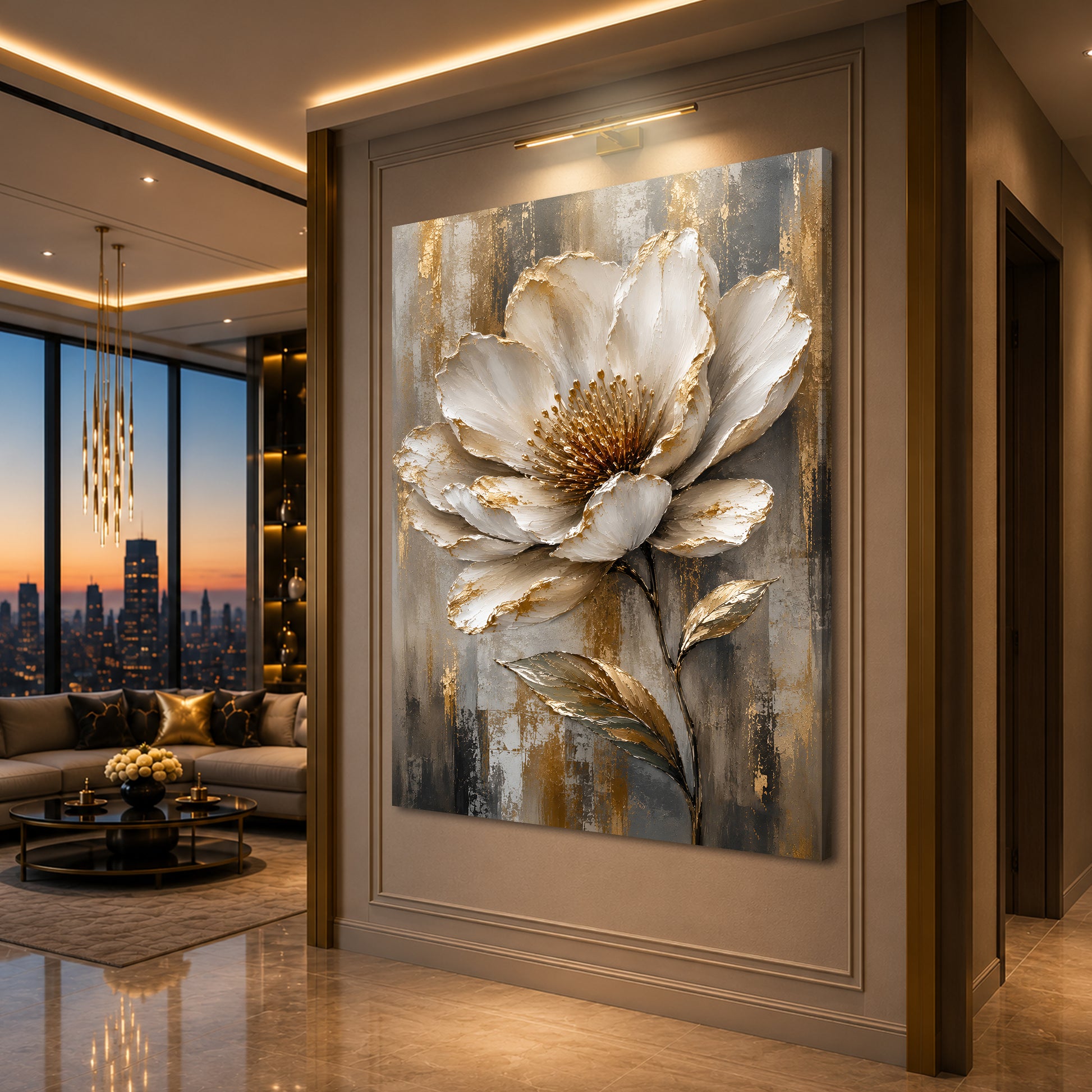 White Magnolia Flower